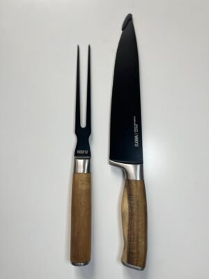 Cuchillo y Tenedor Wayu + caja