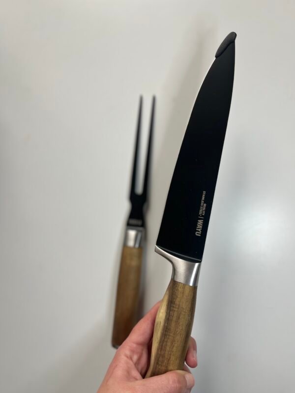 Cuchillo y Tenedor Wayu + caja set Cuchillo y Tenedor Wayu + caja