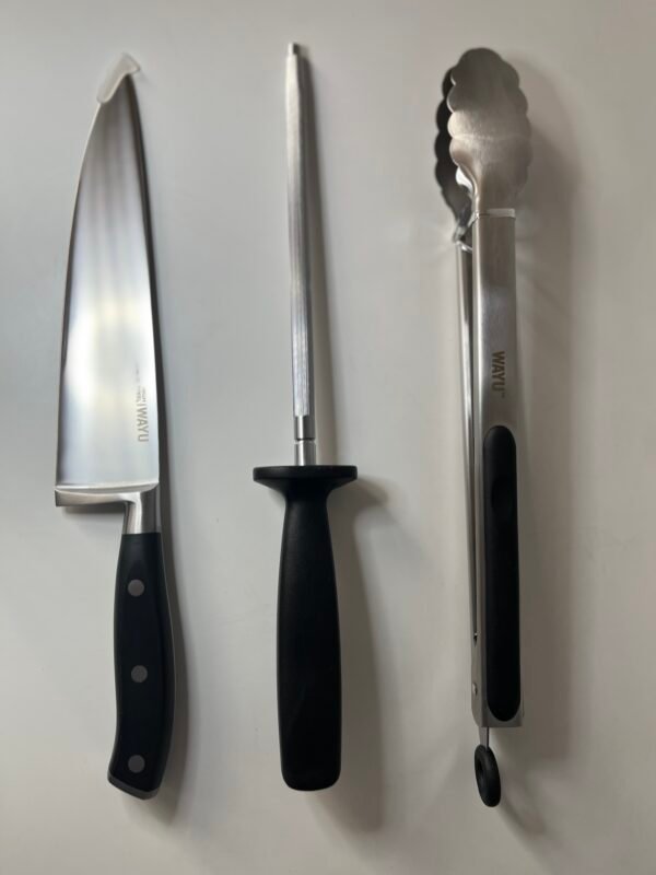 Set Parrillero 3 Piezas con funda Wayu