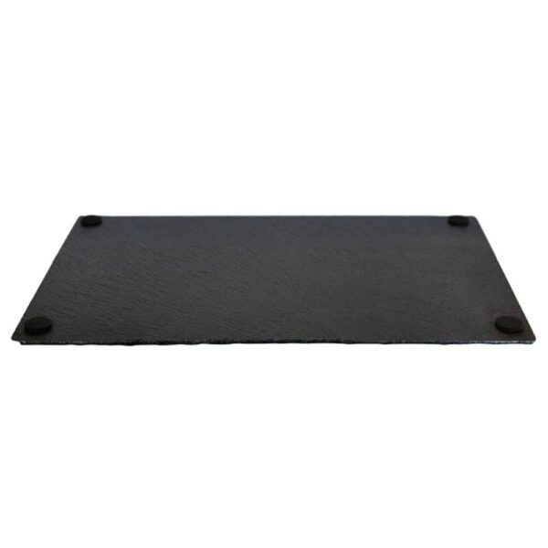 Plato Rectangular Piedra Pizarra 30 Cm Wayu