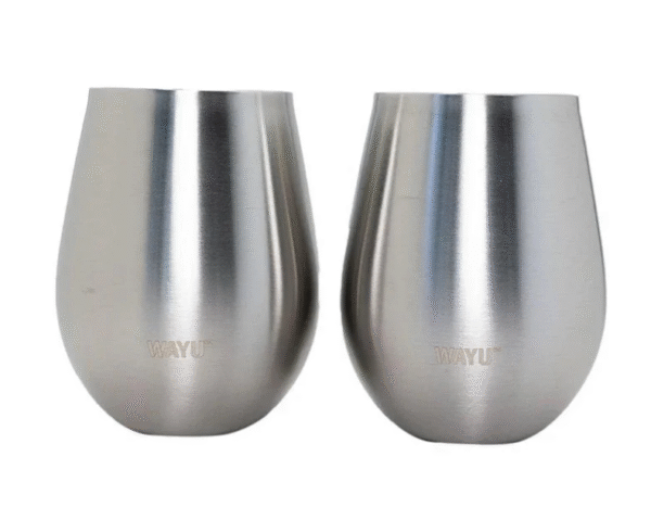 acero inoxidable Set 2 Vasos Cocktail Metálicos png Set 2 Vasos Cocktail Metálicos 500ml