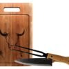 Set Parrillero Wayu Tabla Cuchillo Pincho